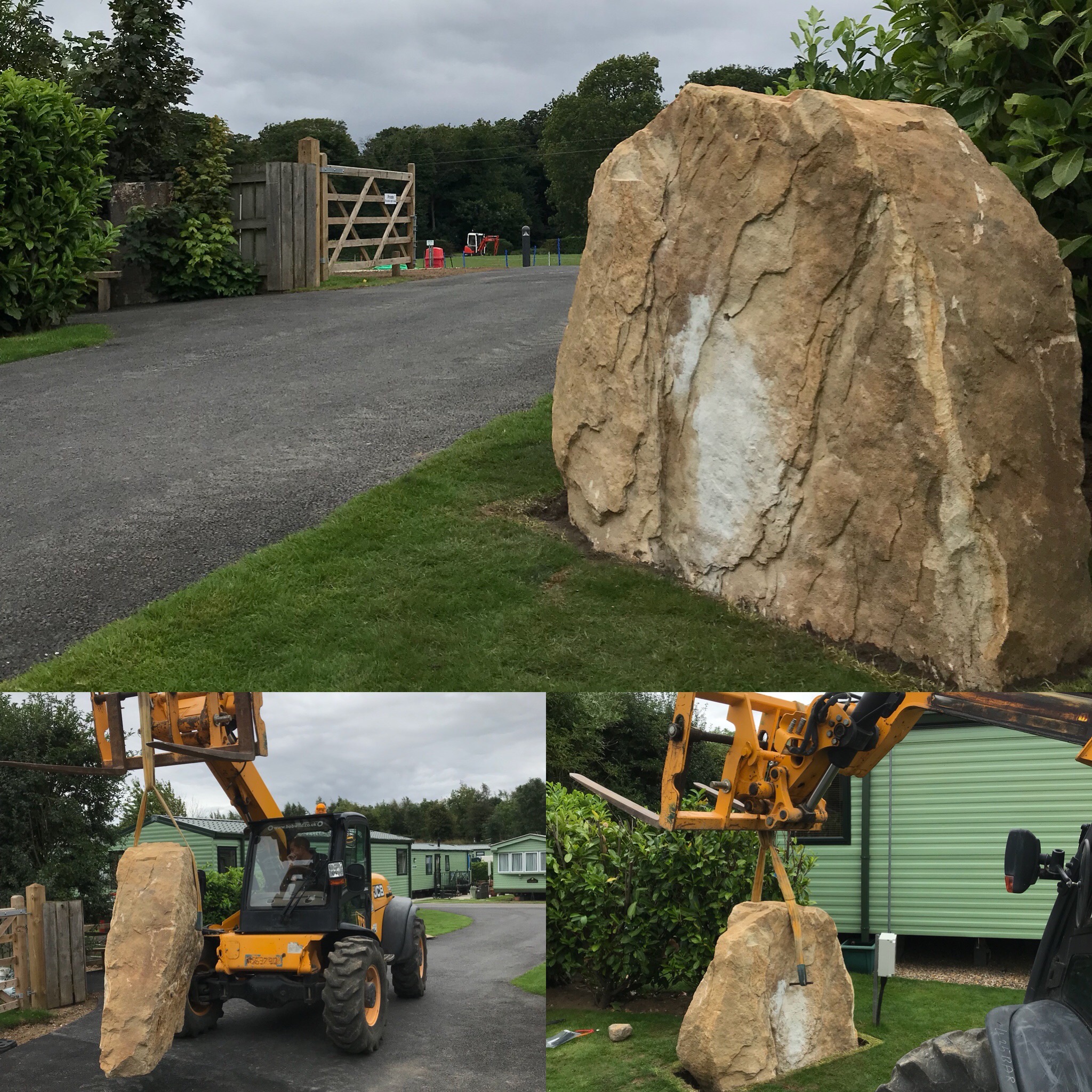 17th August - Park Field Entrance Stone