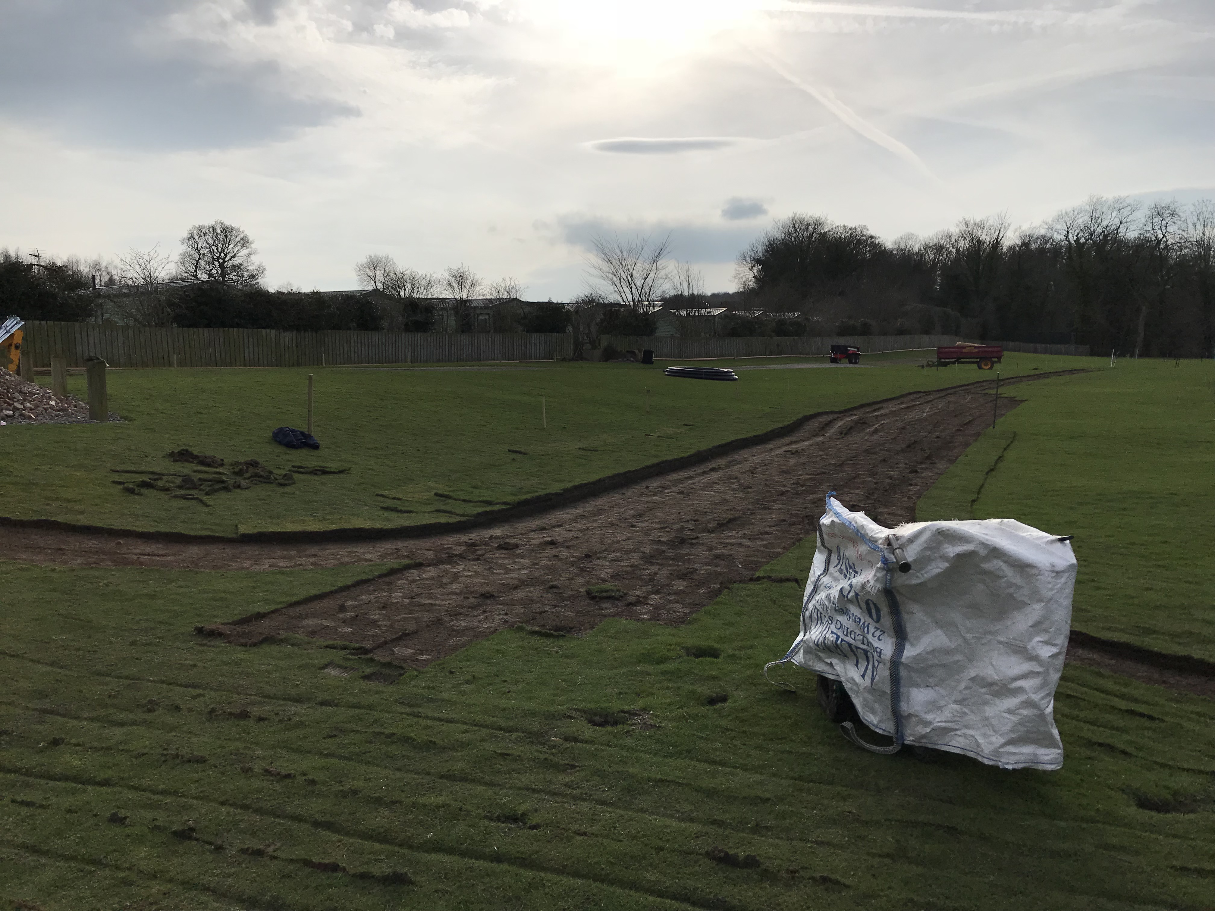 6th April – More Turf Cutting!