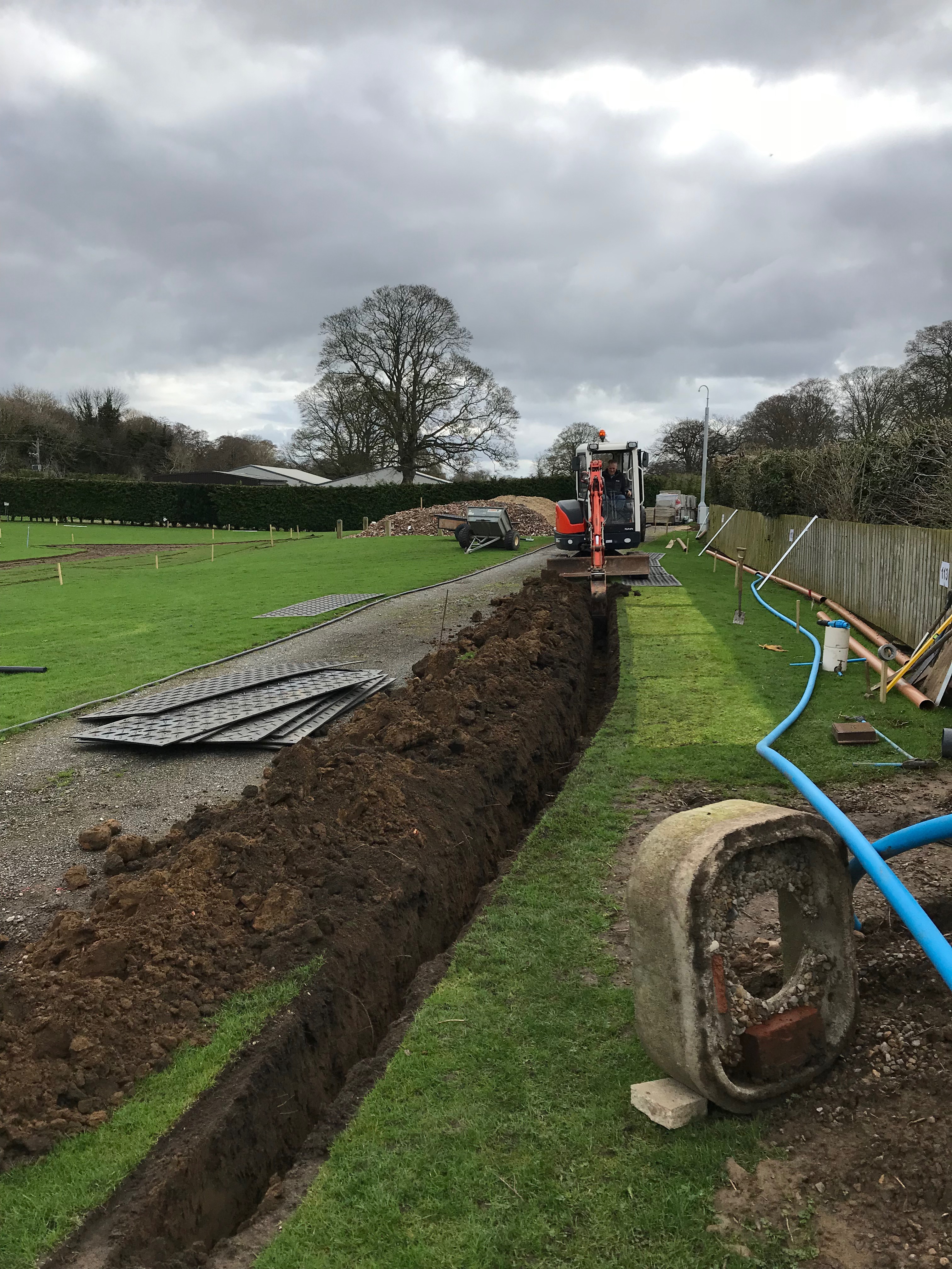 16th April – Let the digging Begin