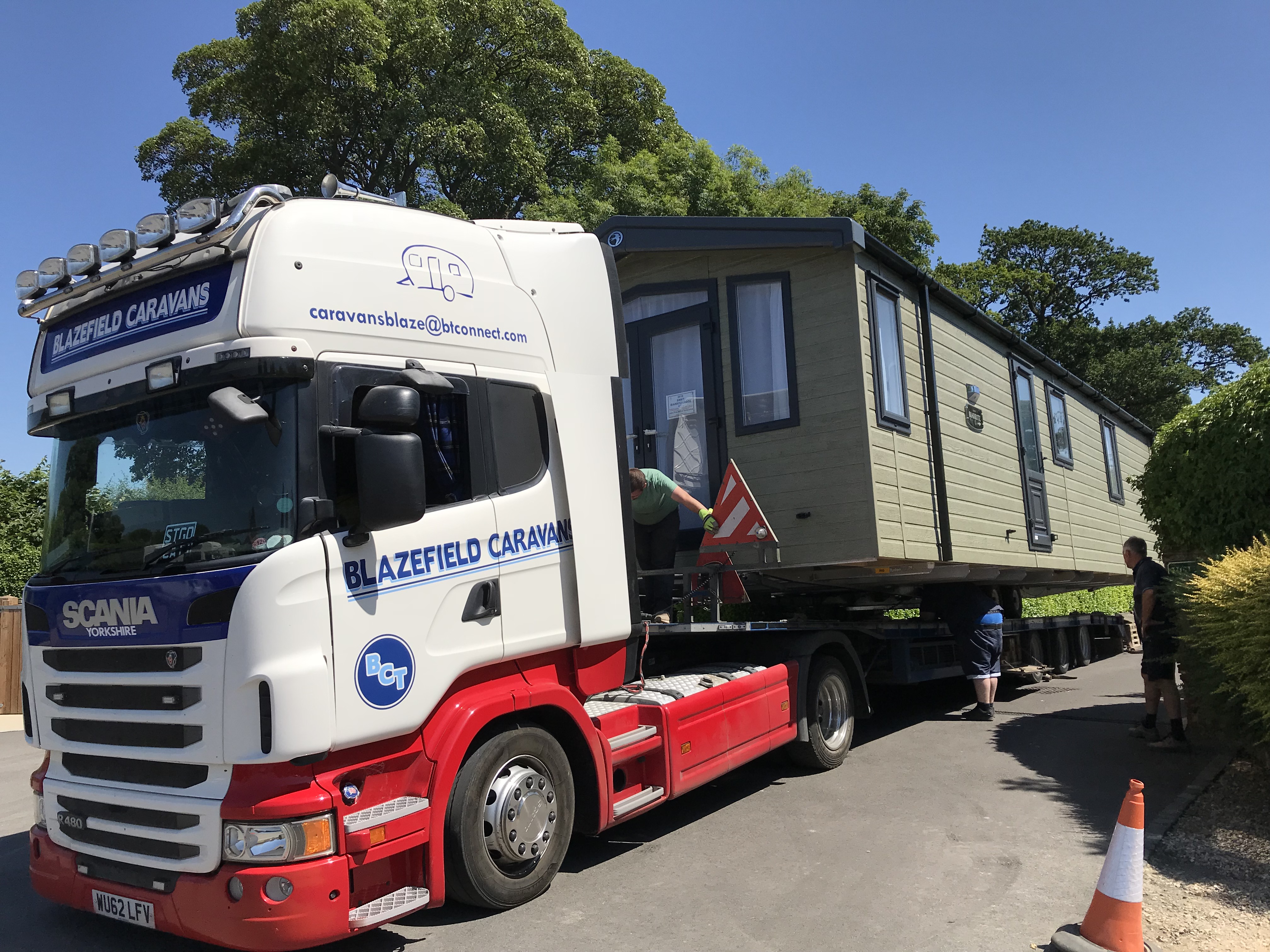 1st July – Another new arrival...this time a Holiday Home!