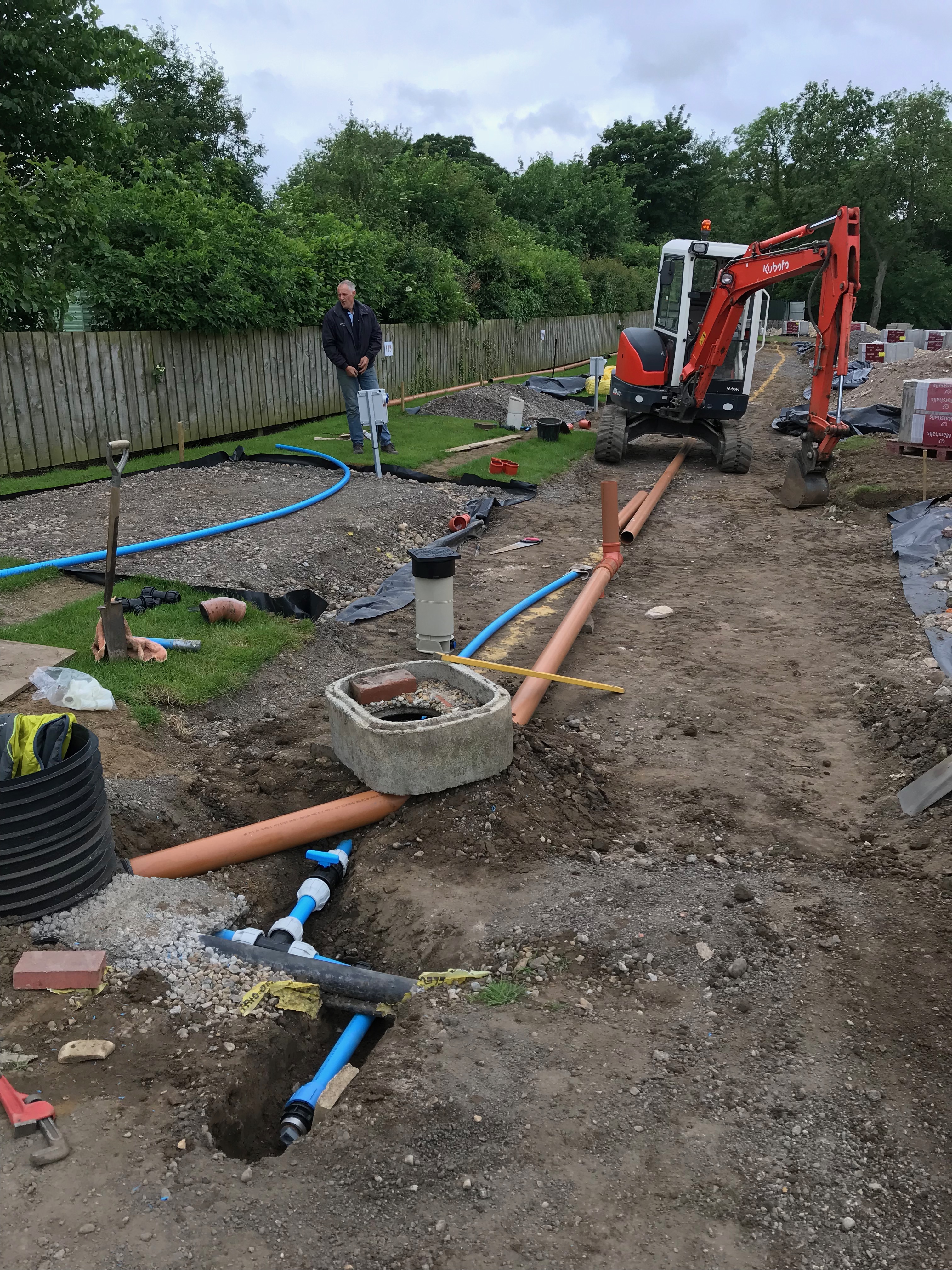 6th June – We Now Have Drains & Water